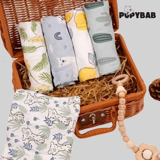 PUPY BAB / Serviettes multi-usages pour bébé